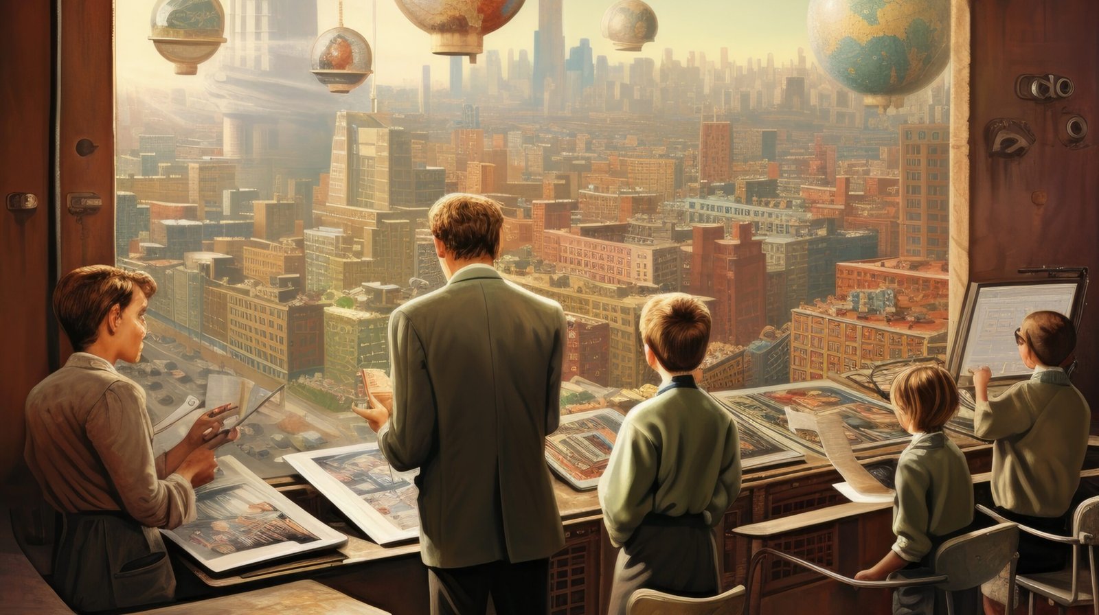 international-day-education-futuristic-style