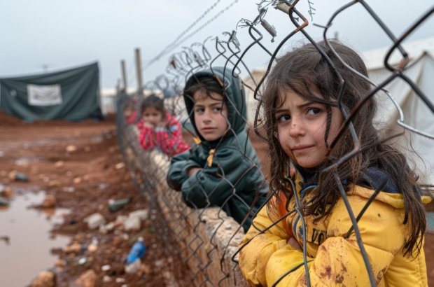 photorealistic-kid-refugee-camp