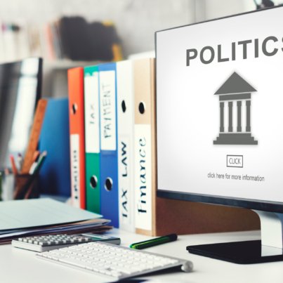 Authority Government Pillar Graphic Concept